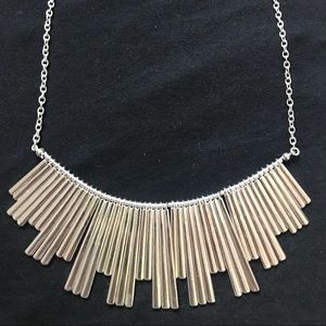 Liz Claiborne silver necklace- never worn